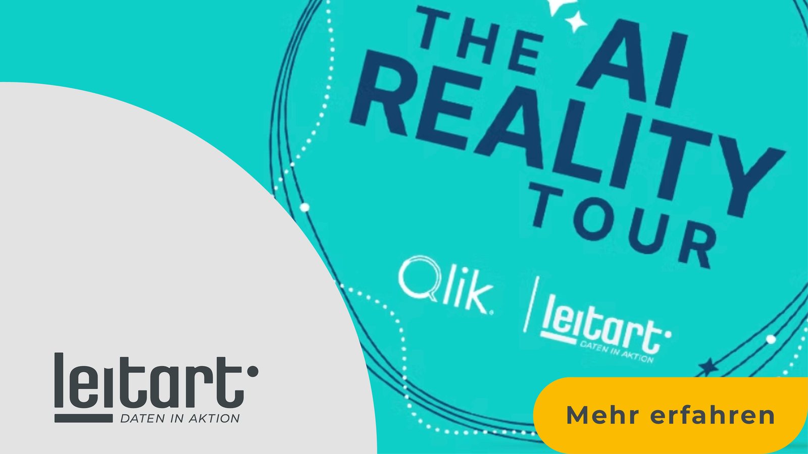 Qlik AI Reality Tour in Berlin-Adlershof — Leitart im Austausch mit Besucher:innen